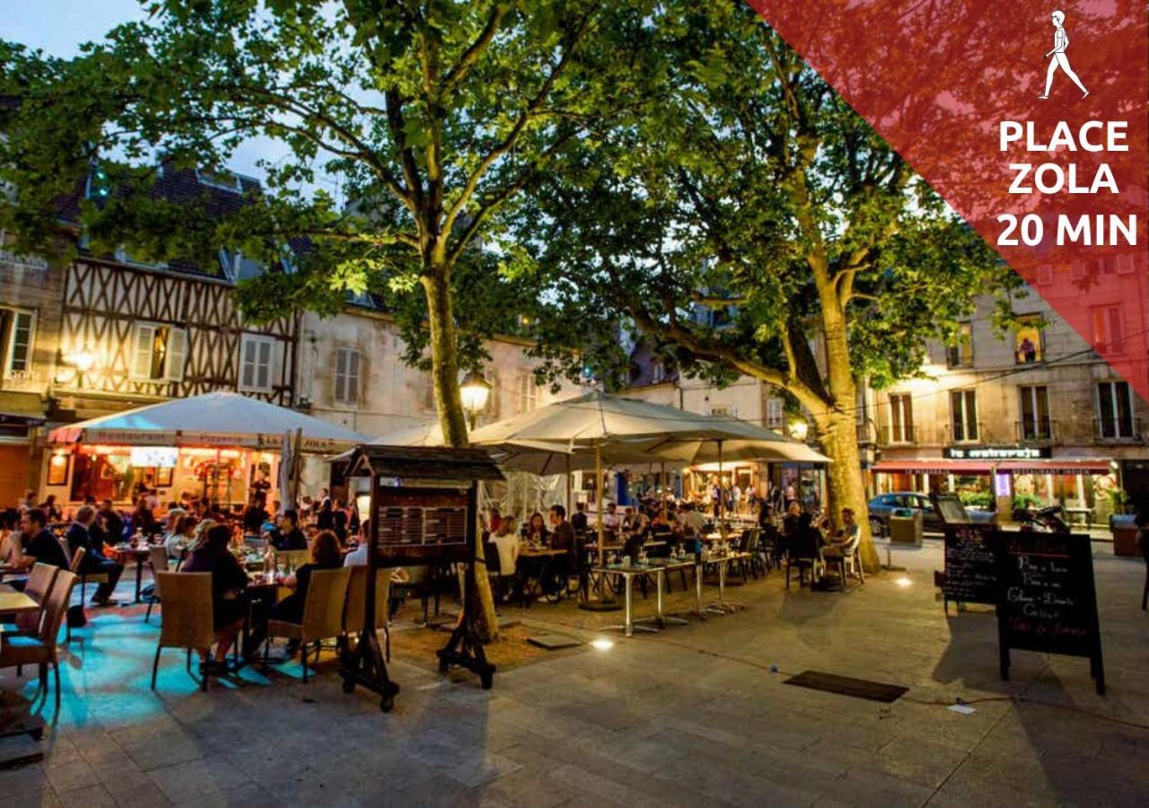 Sweethome Dijon - Drapeau Bagian luar foto